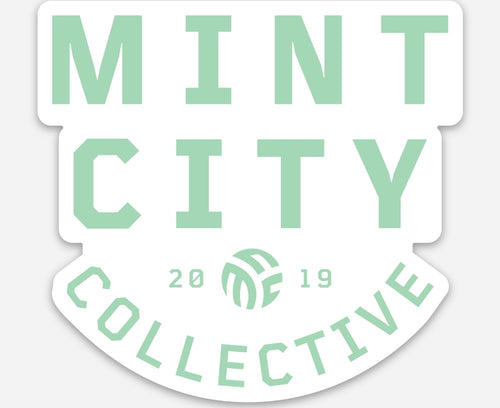 Mint City Collective (alternate logo) sticker