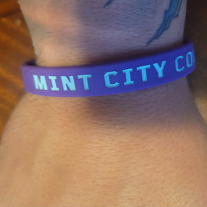 Purple Mint City Wristband