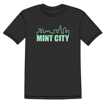 Load image into Gallery viewer, Mint City Skyline Tee