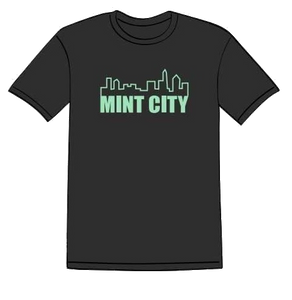 Mint City Skyline Tee